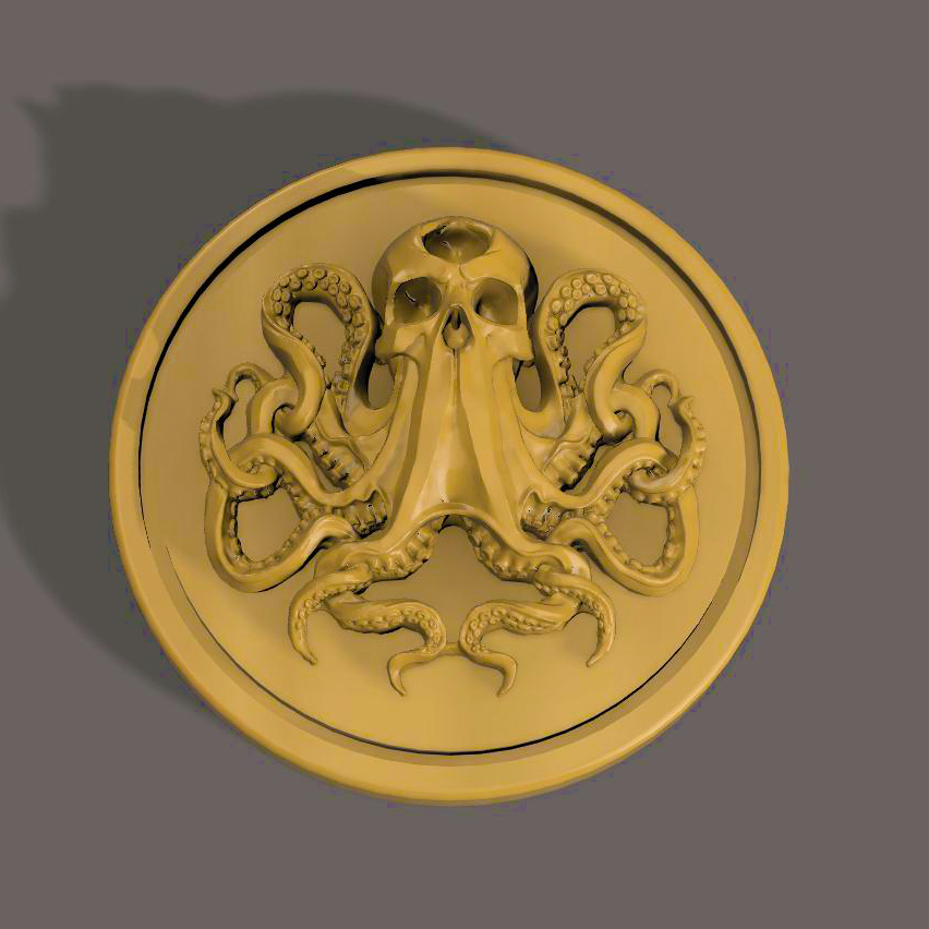 Skull Kraken Coin