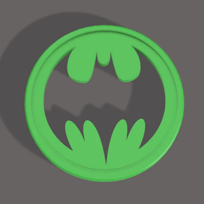 Batman Coin by KCWarthog3D | Download free STL model | Printables.com