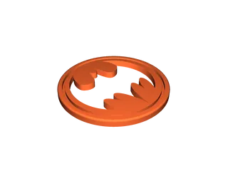 Batman Coin by KCWarthog3D | Download free STL model | Printables.com