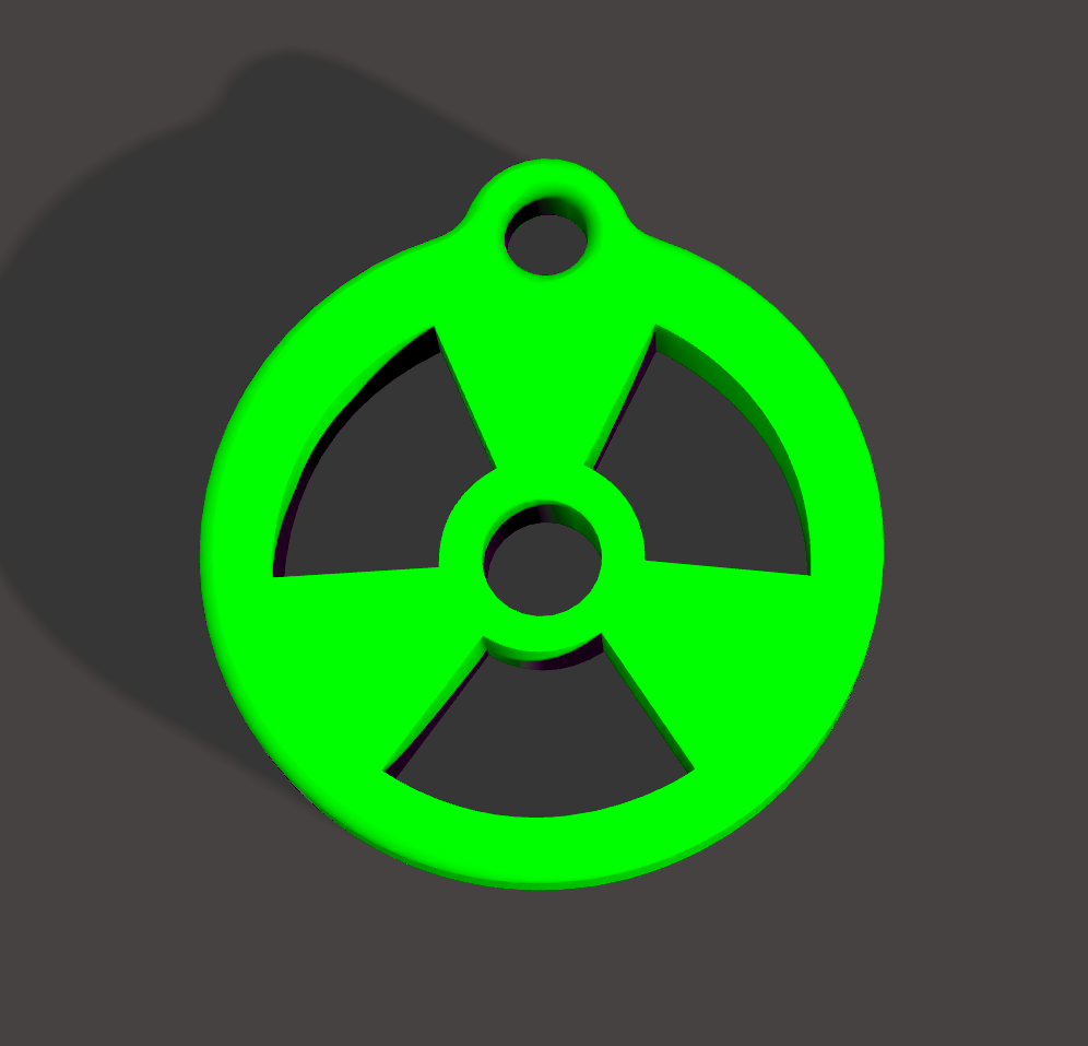 Nuke Keychain