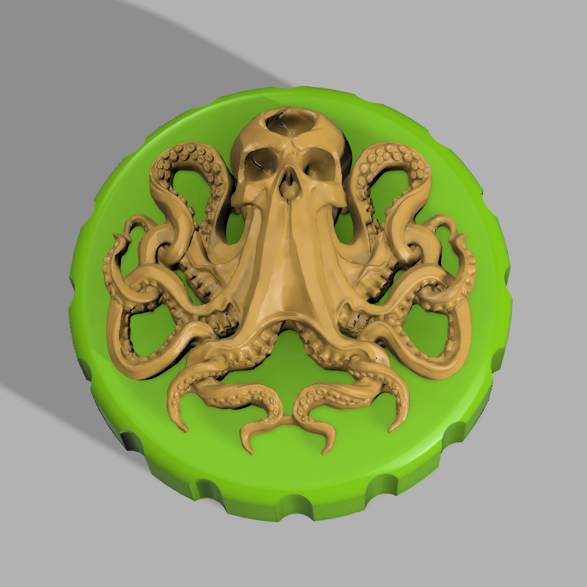 Kraken - Stash Jar Lid