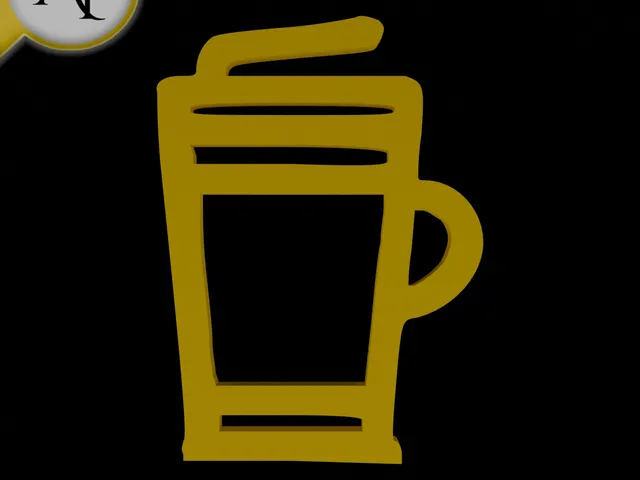 Simple Coffee Cup Symbol - 2D Art
