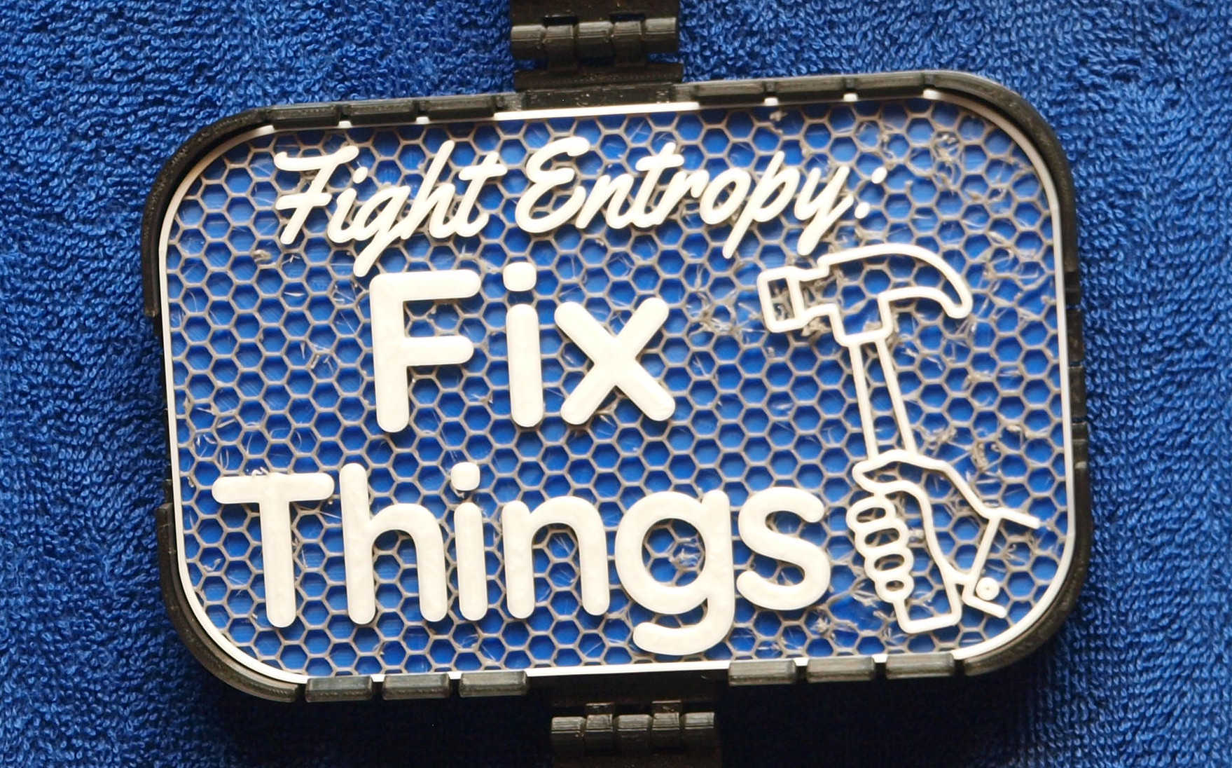 Fight Entropy sign