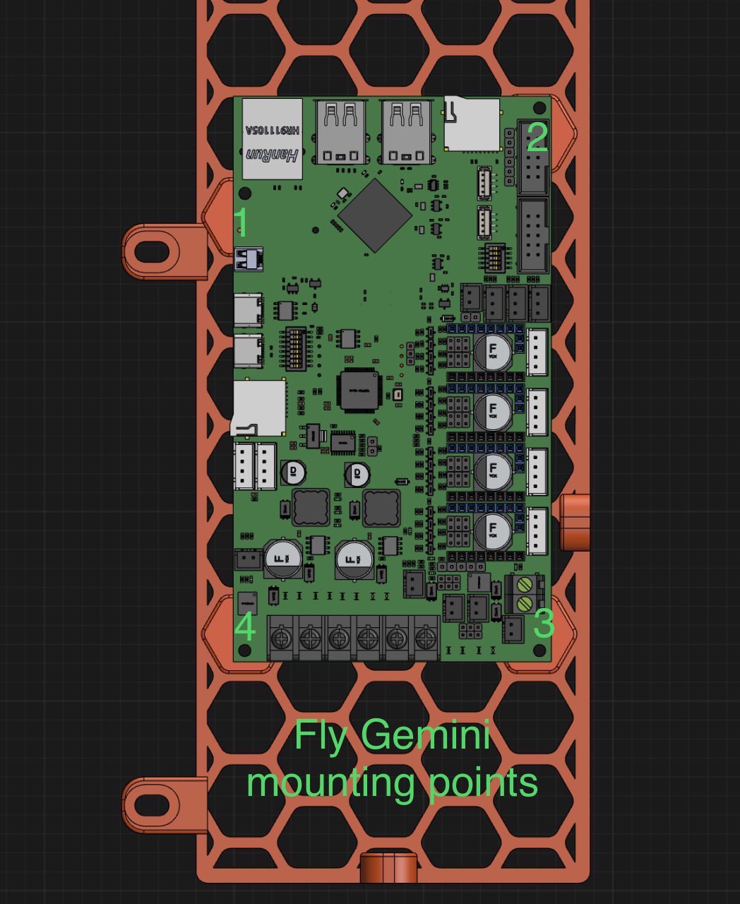 FT EMS SWC (Ender 3 V2/Pro Electronics Management System) by Fizzy