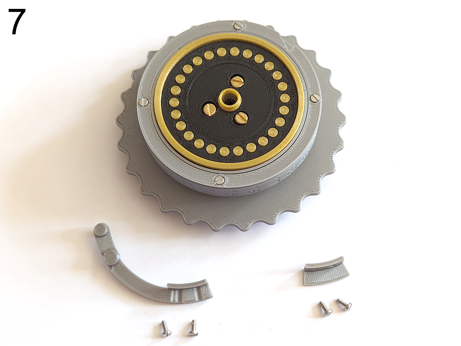 Replica Enigma Machine Rotor by Craig Heath Download free STL model