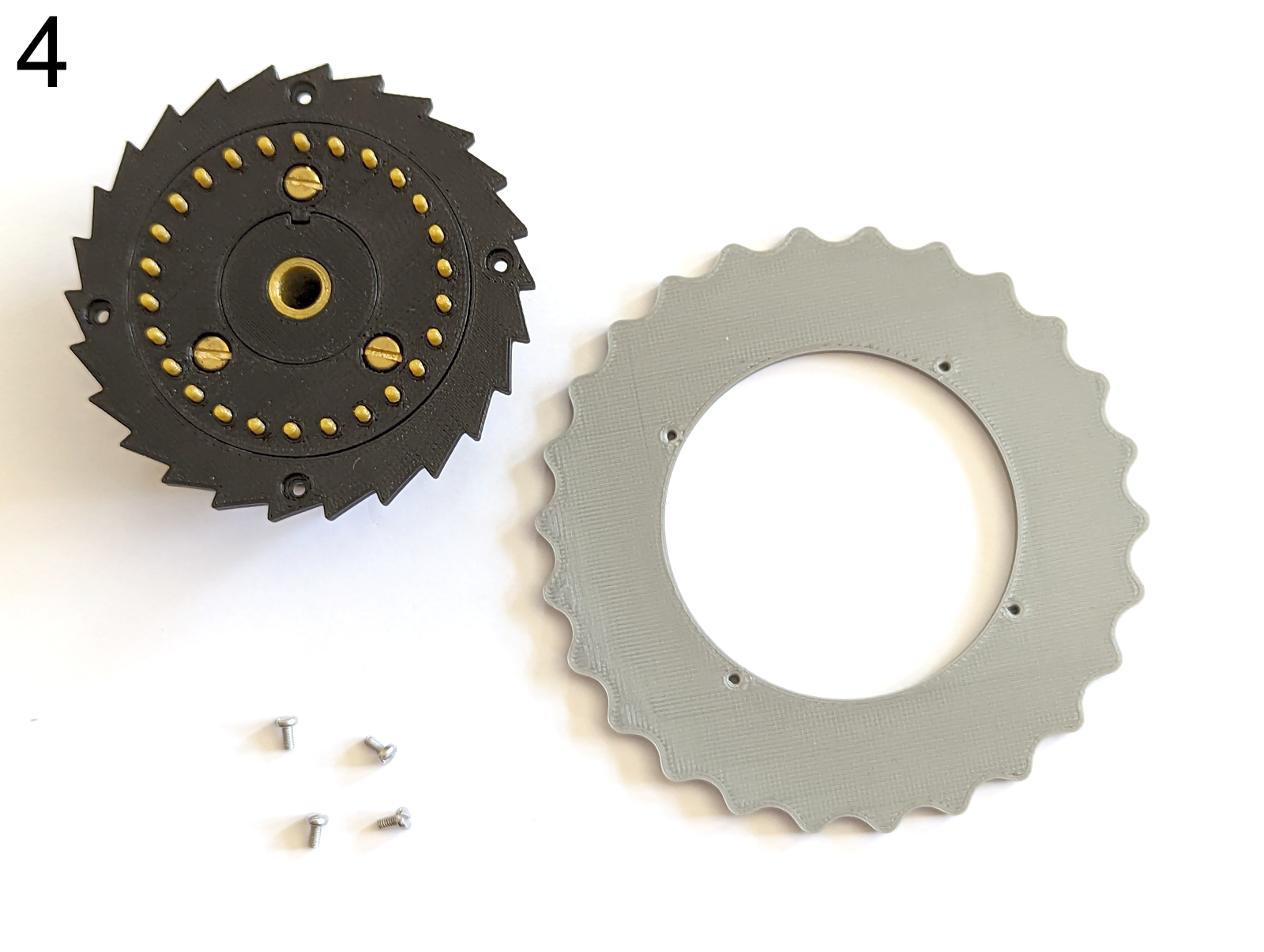 Miniatura 13 do modelo 3D Replica Enigma Machine Rotor
