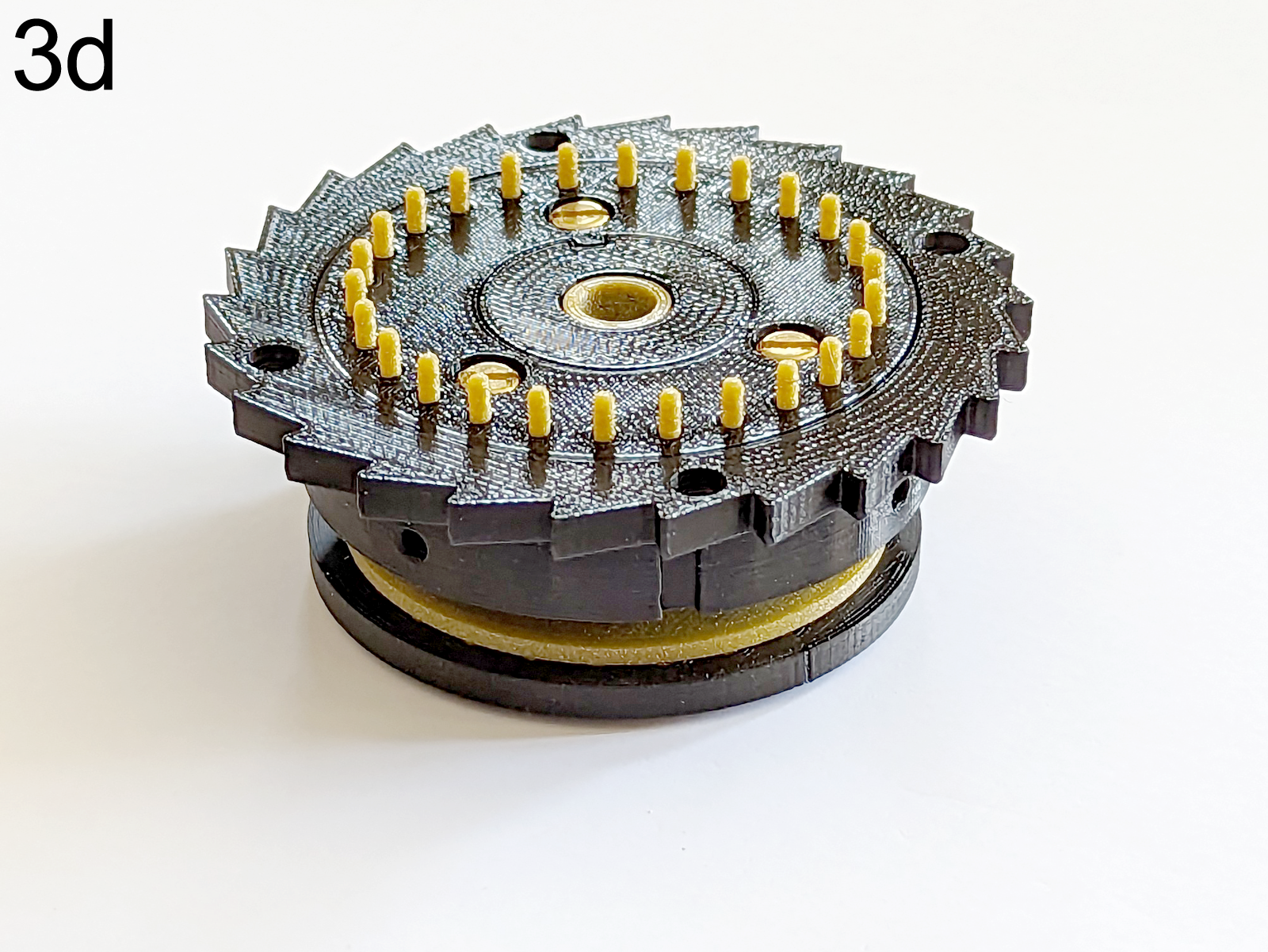 Miniatura 12 do modelo 3D Replica Enigma Machine Rotor