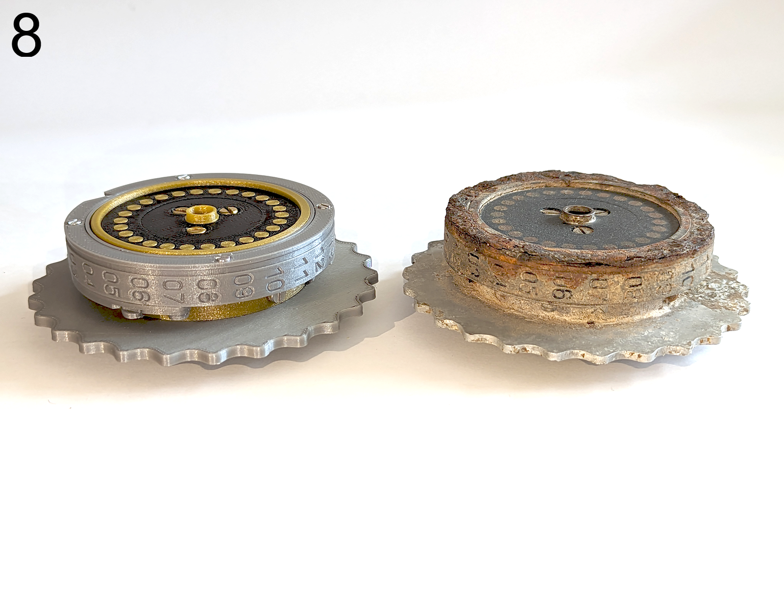 Miniatura 25 do modelo 3D Replica Enigma Machine Rotor