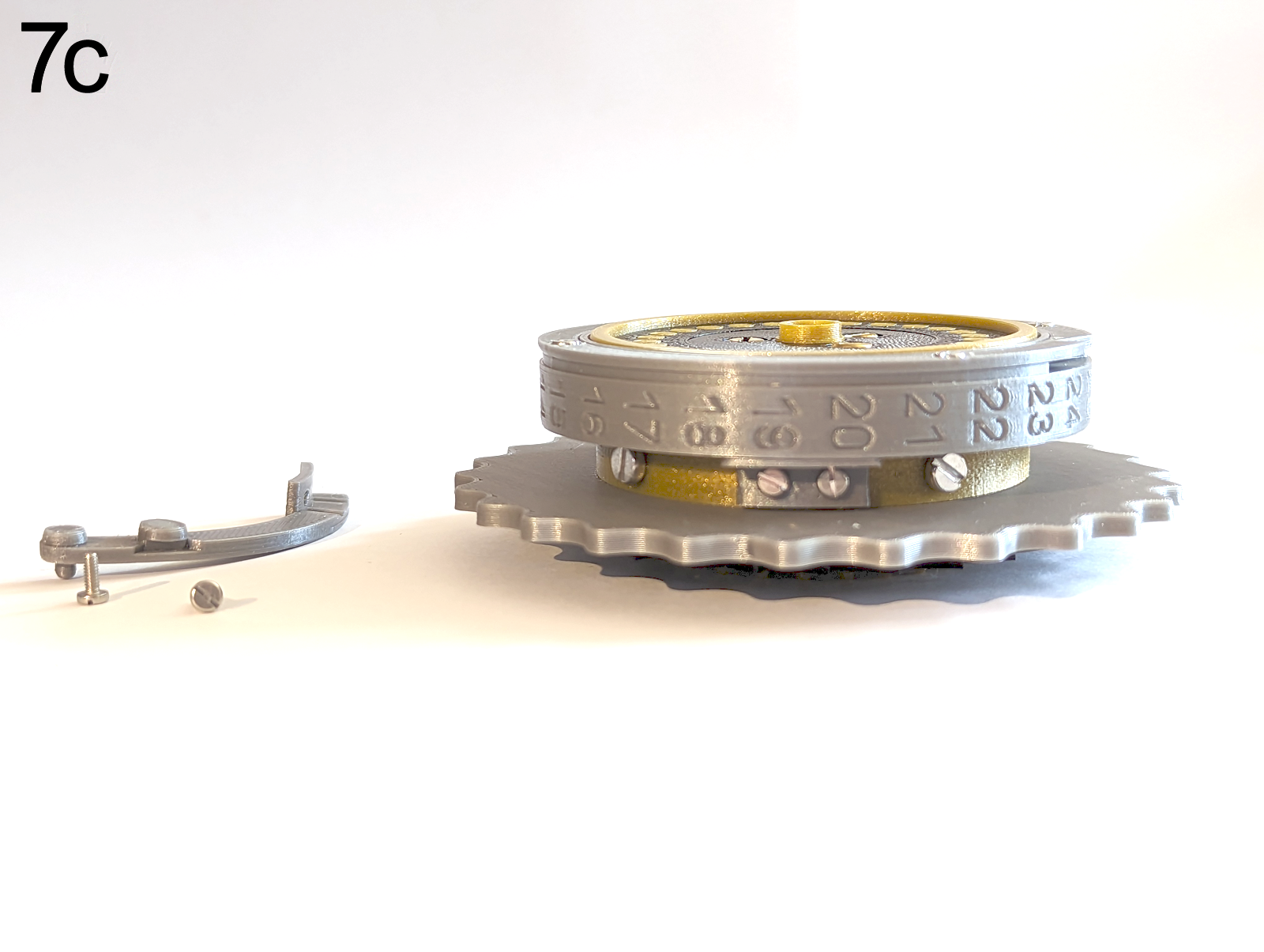 Miniatura 24 do modelo 3D Replica Enigma Machine Rotor