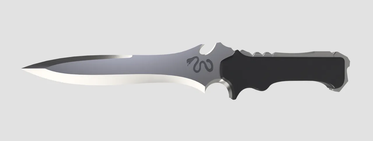 Resident Evil 4 Remake - Fighting Knife - Krausers Knife - Leon 3D model 3D  printable