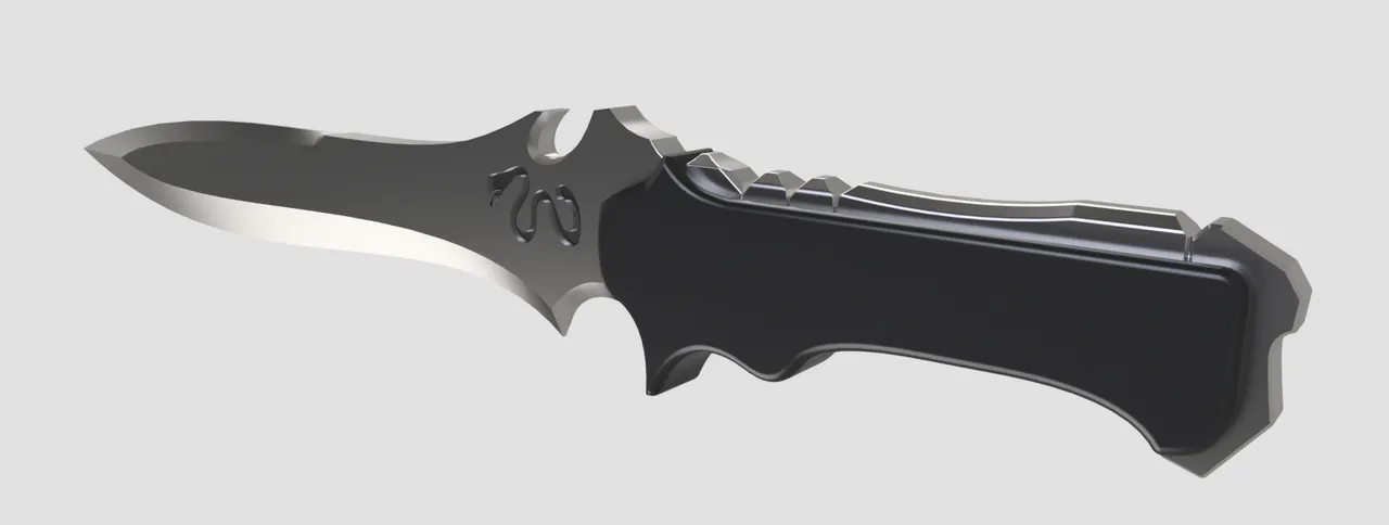 Krauser Knife from Resident Evil 4 by Icarus3D, Download free STL model