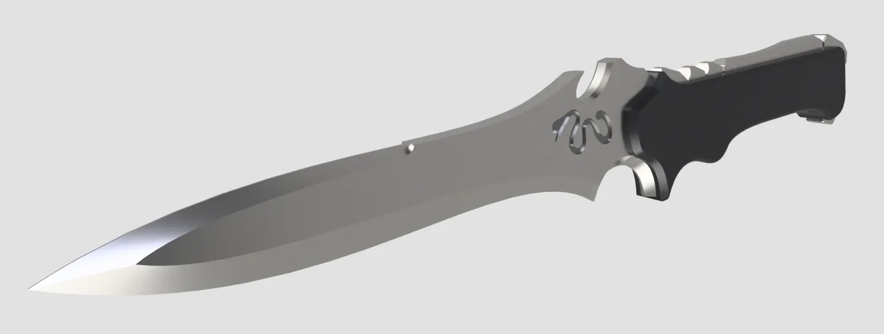 Making Krausers Knife from Resident Evil 4 Remake #3dprinting #cosplay