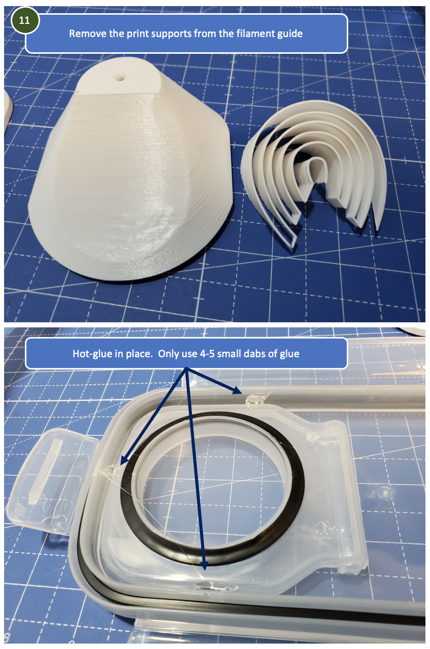 Multiorientation Dry Box With Desiccant Container, No bearings and