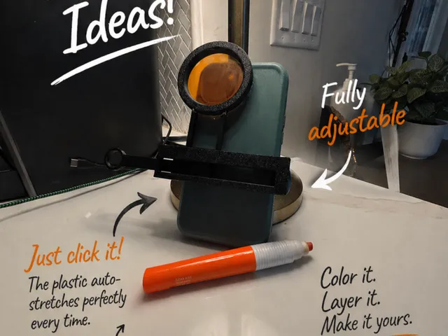 Fully Adjustable Phone Lens