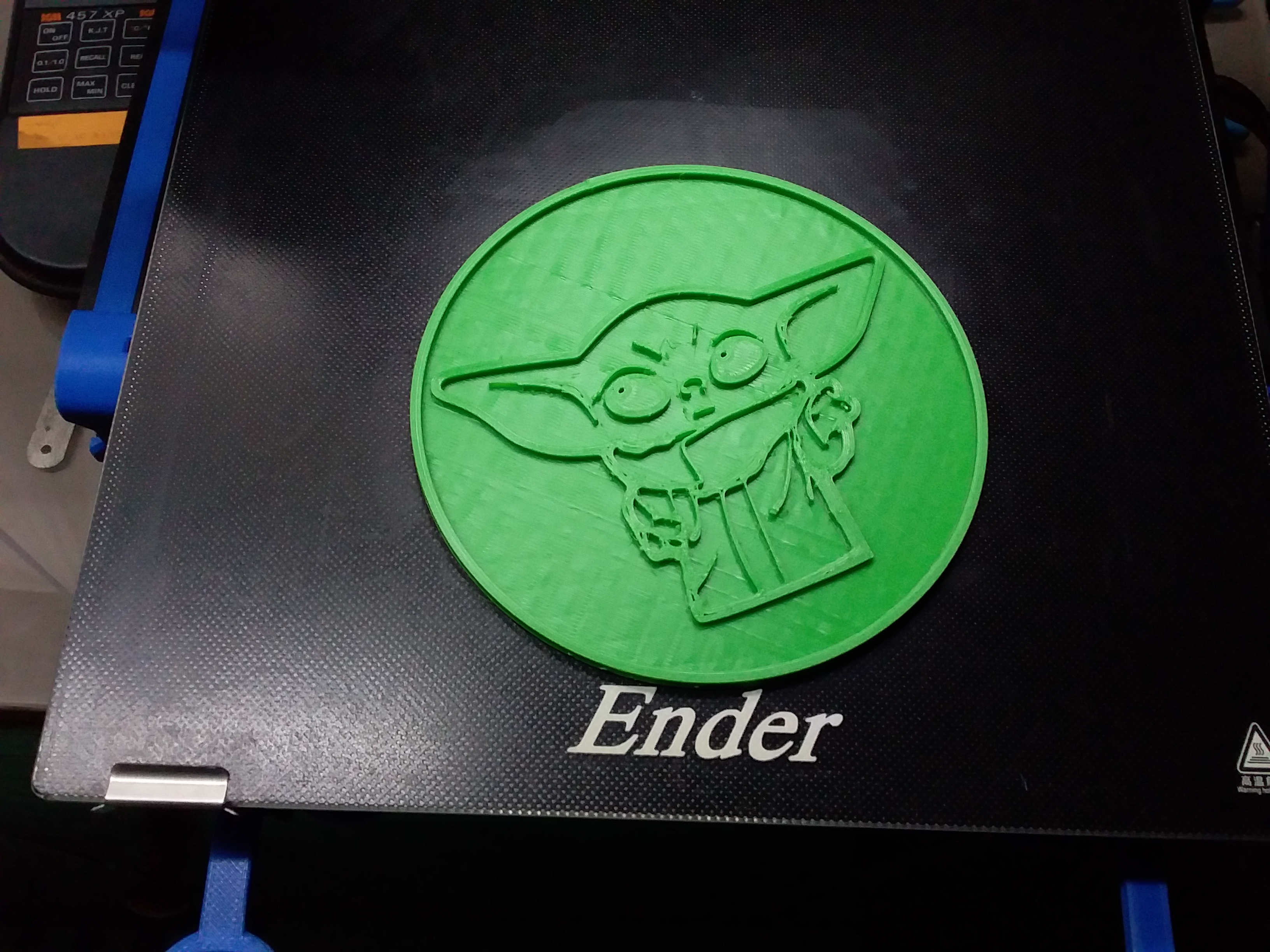 Baby Yoda Coaster by Mark Download free STL model Printables