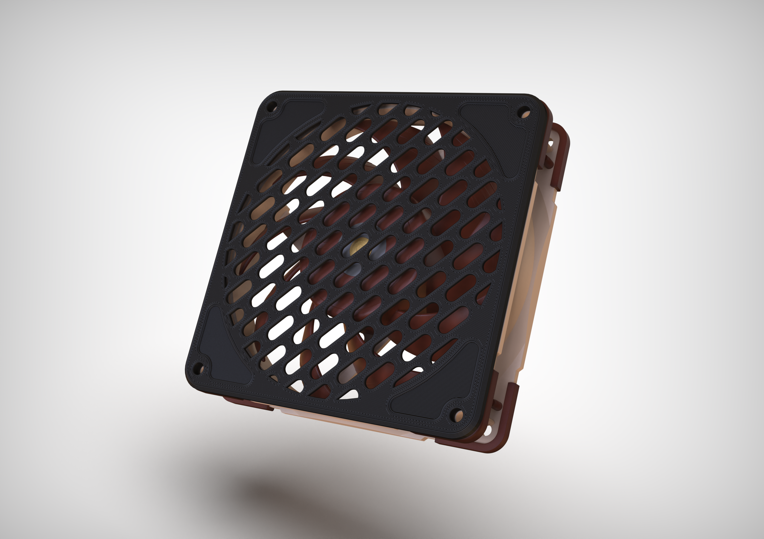Slotted Fan Grill 120mm