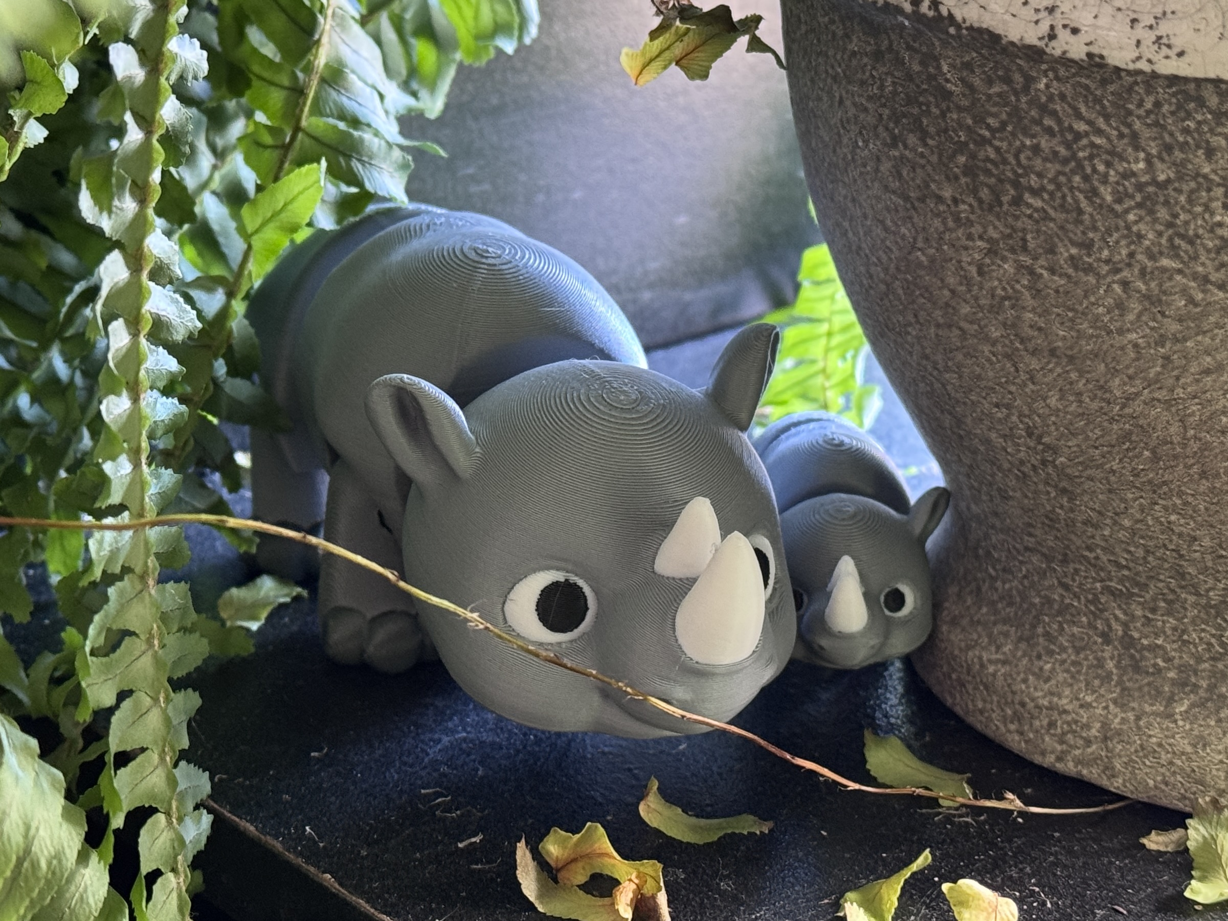 Articulating Rhino Animal Fidget