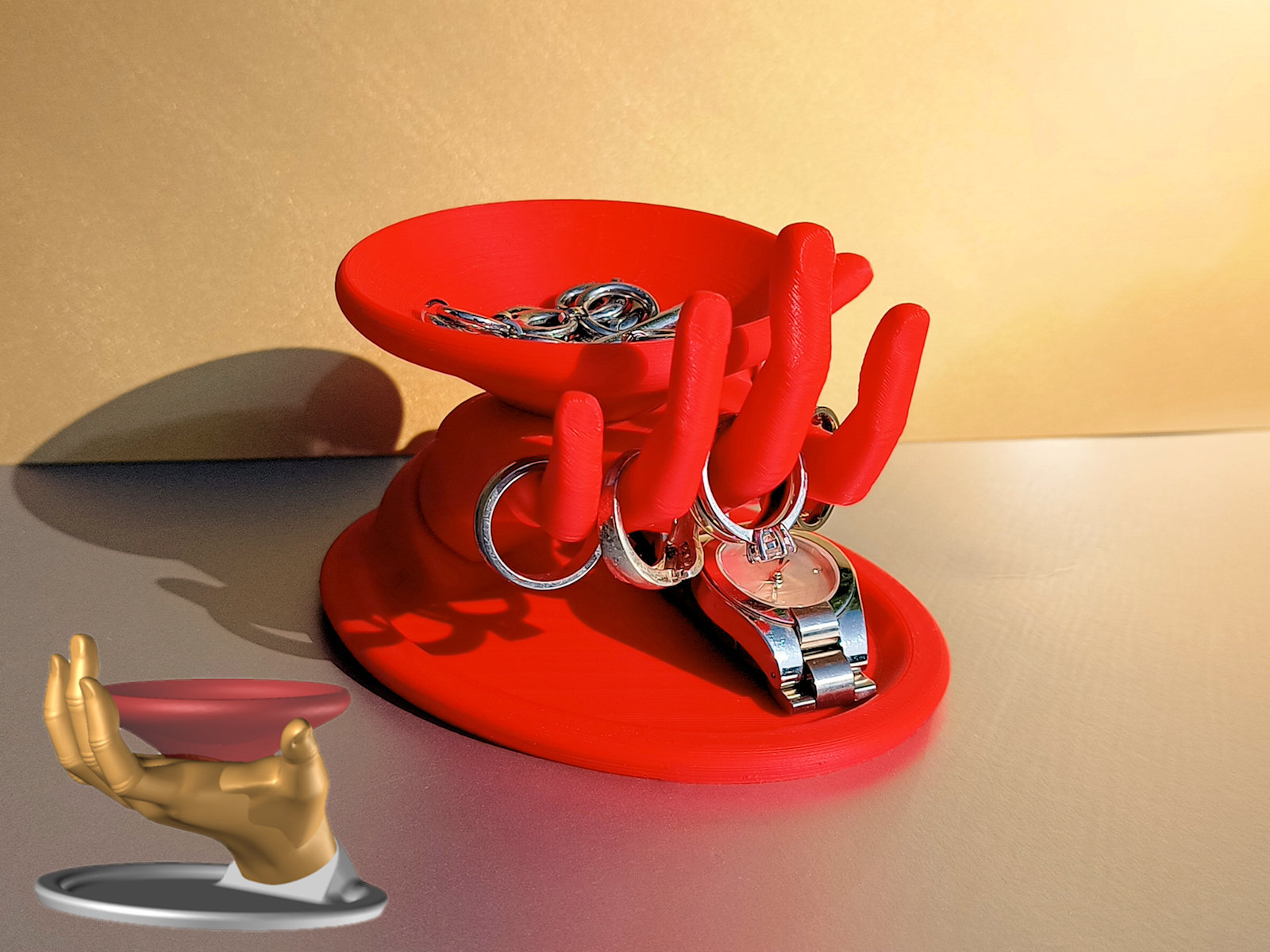 Handy Jewelry Collector 3D model thumbnail