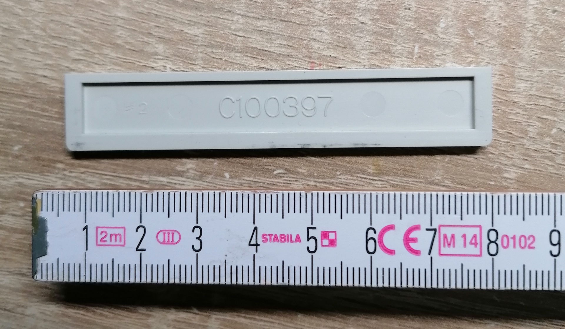 Atari PC1 expansion slot backcover