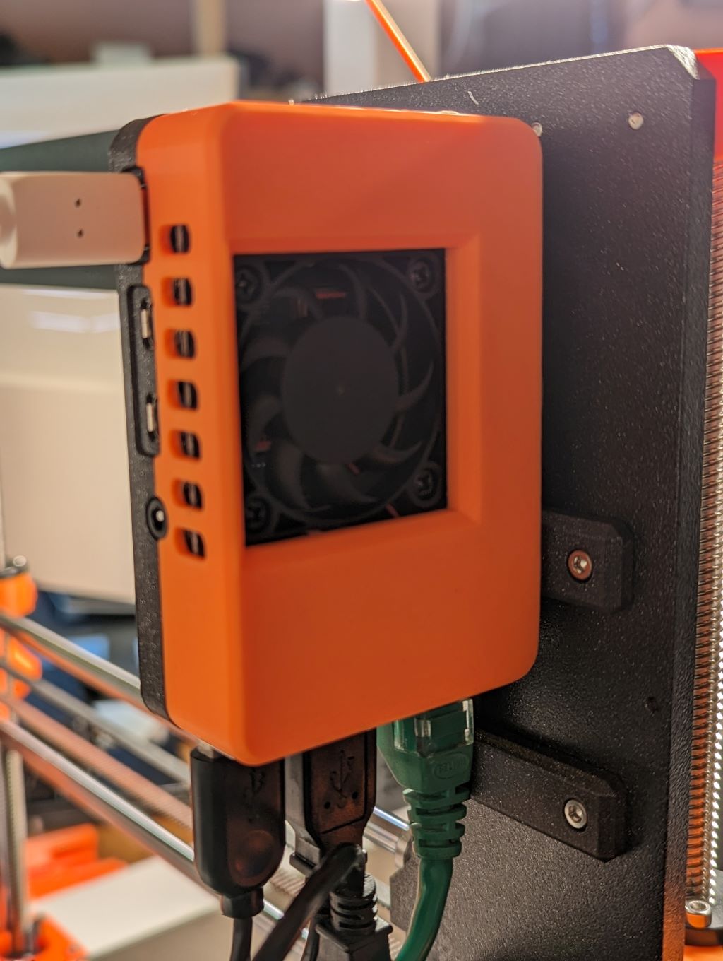 RPI4B Base Mount for MK3S+ Frame — miniatura 2