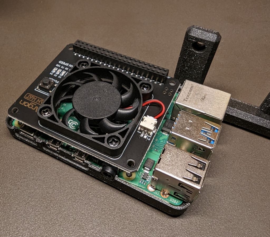 RPI4B Base Mount for MK3S+ Frame — miniatura 3