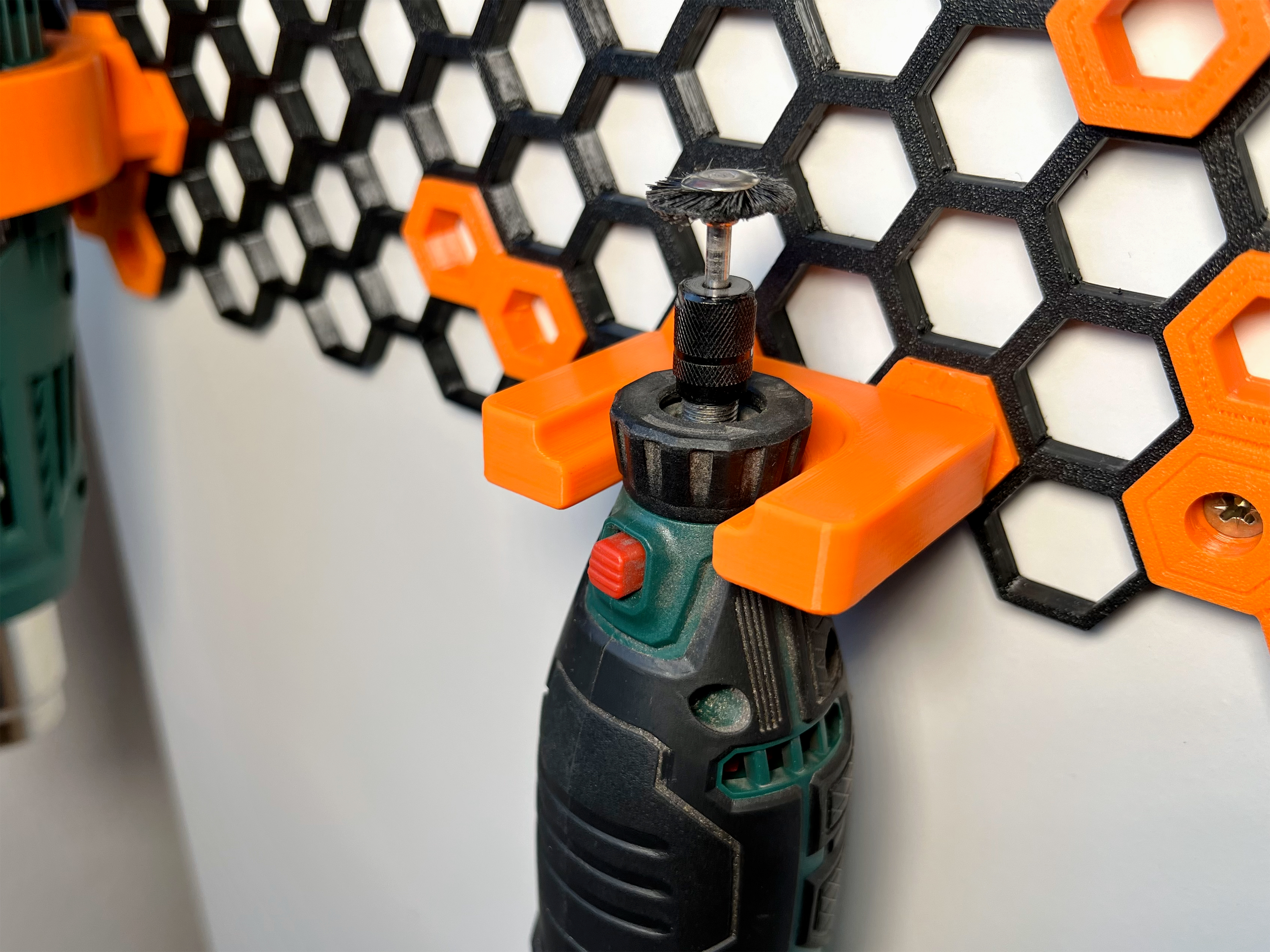 Holder for PARKSIDE dremel