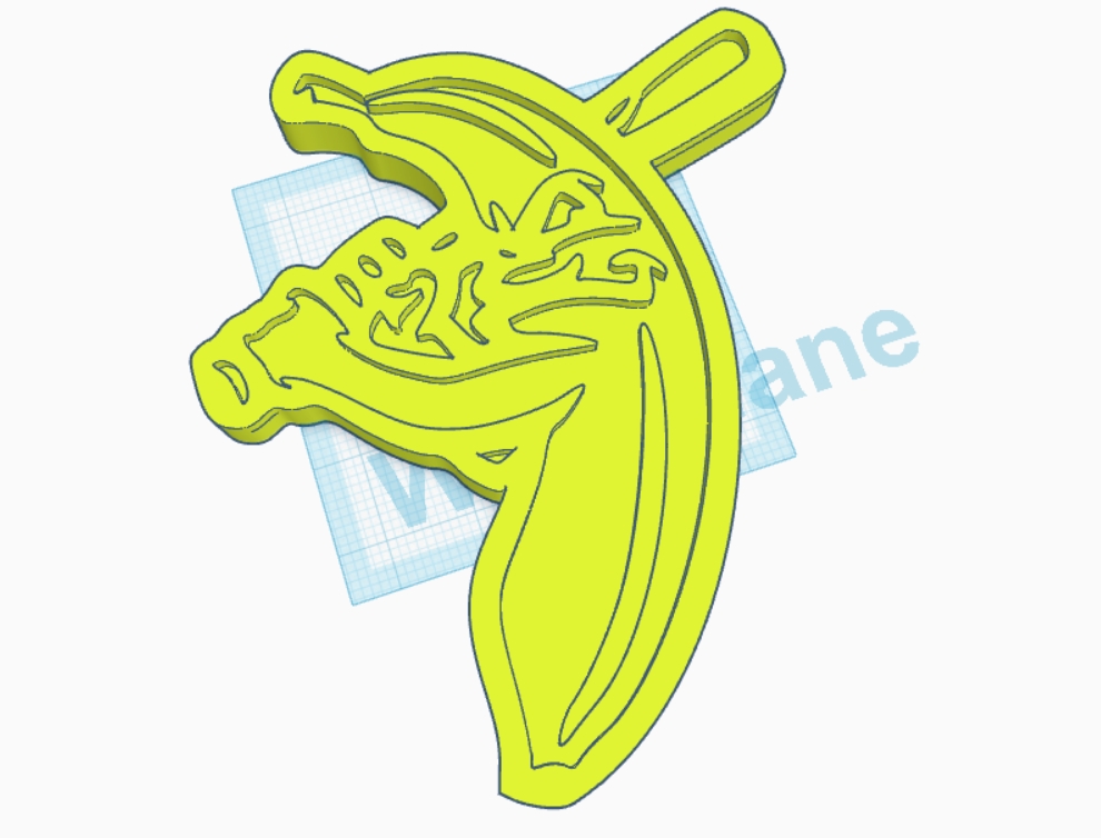 Savannah Banana fridge magnet
