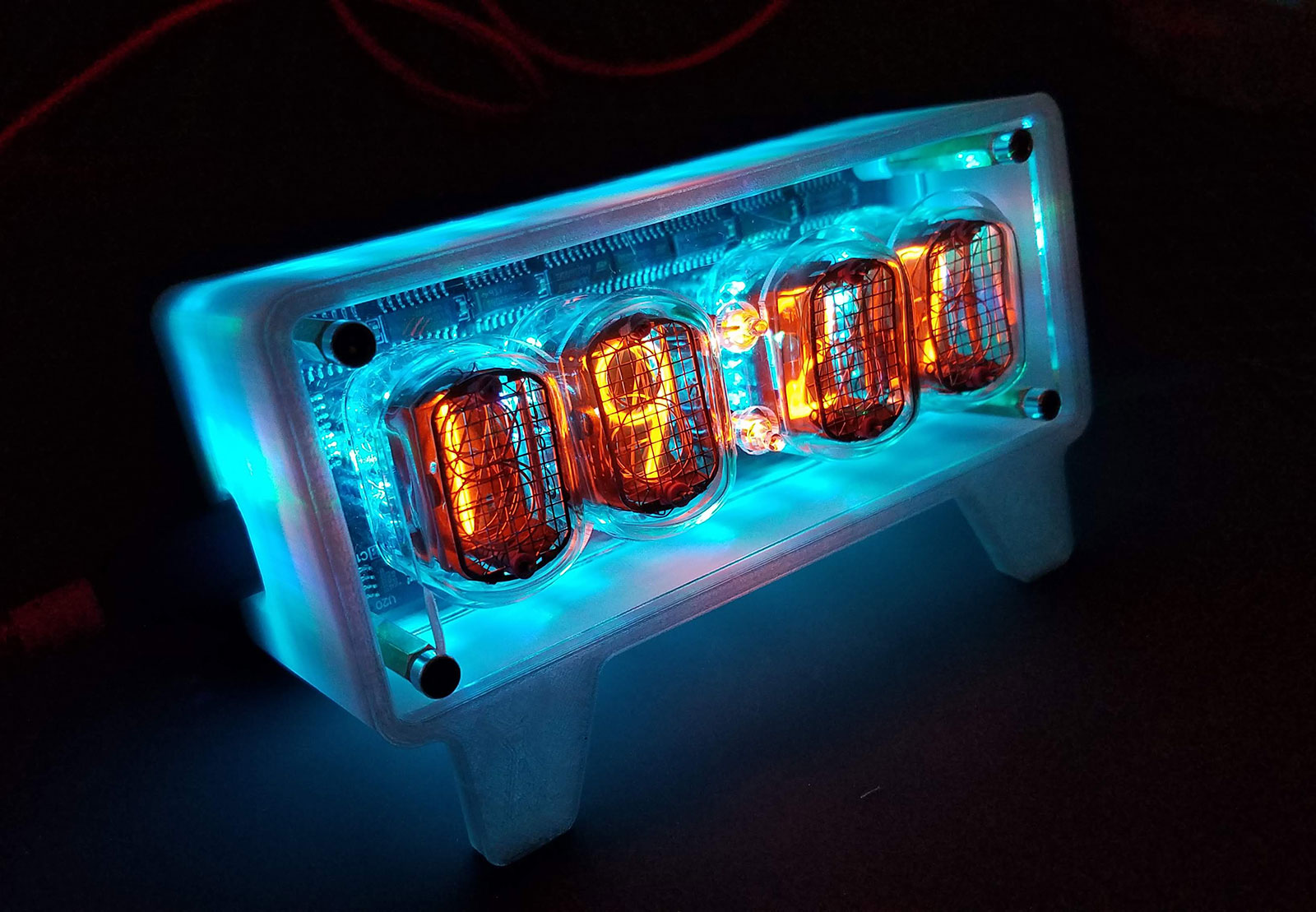 Enclosure for a Nixie Tube Clock by Extra Fox | Download free STL model ...