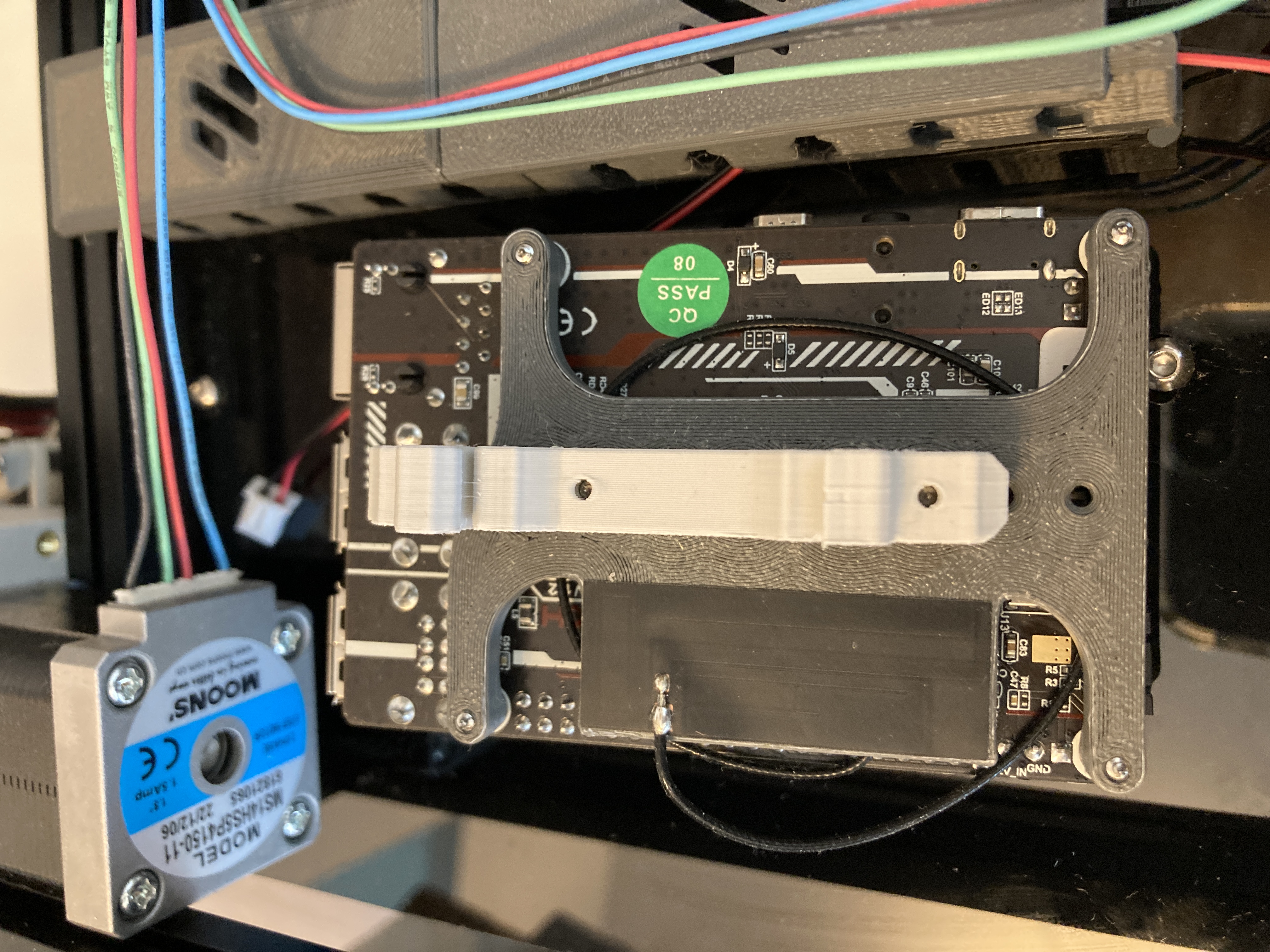 BTT PI mount with antenna for Voron V0.2