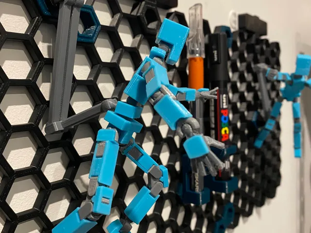 Honeycomb Wall Holder - LUCKY 13 Base Joint