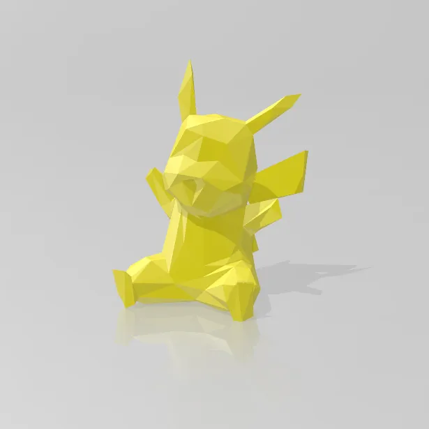 Zekrom Pokemon by NilsGFX, Download free STL model