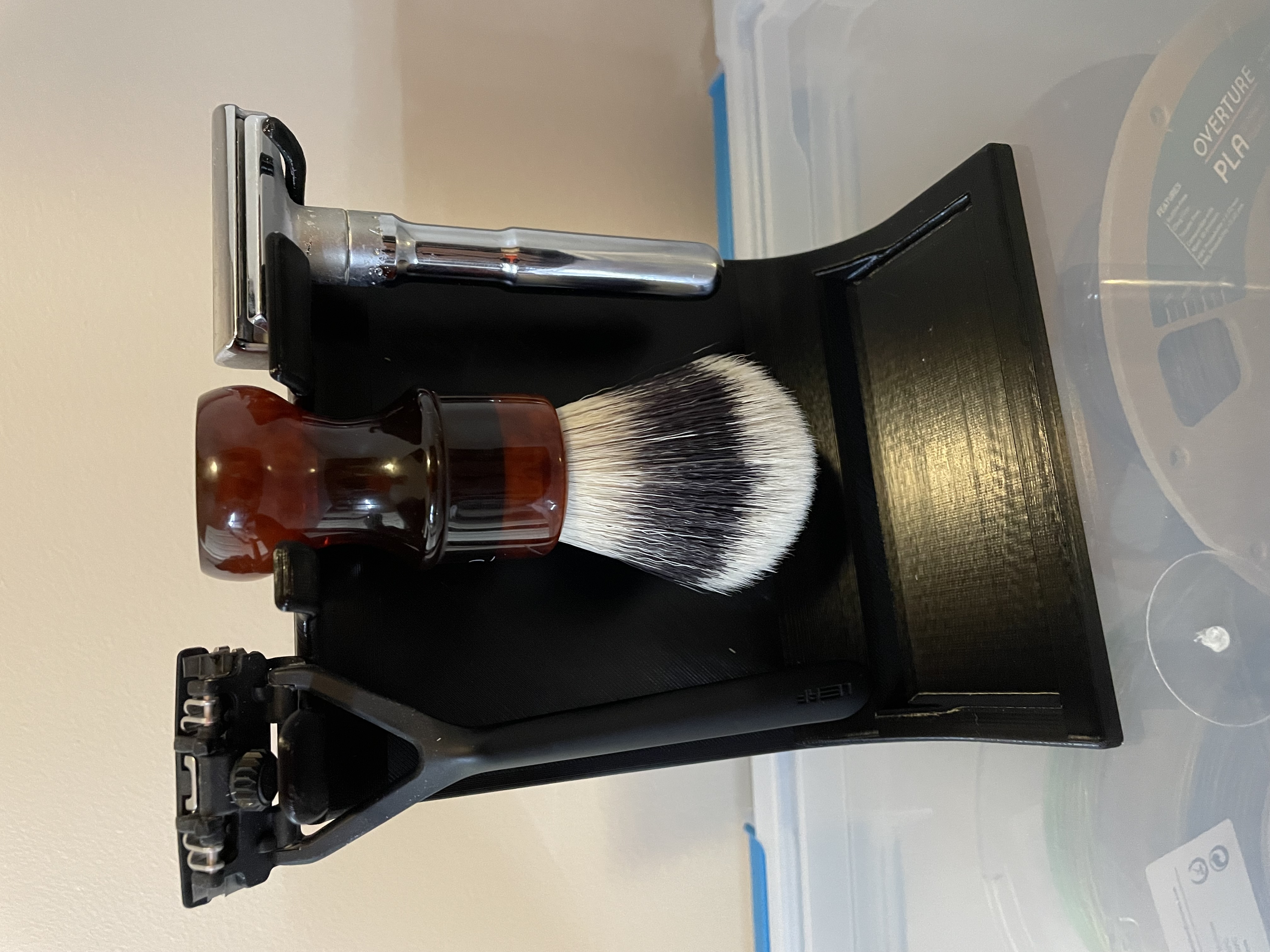 Miniatura 3 do modelo 3D Leaf Razor Stand
