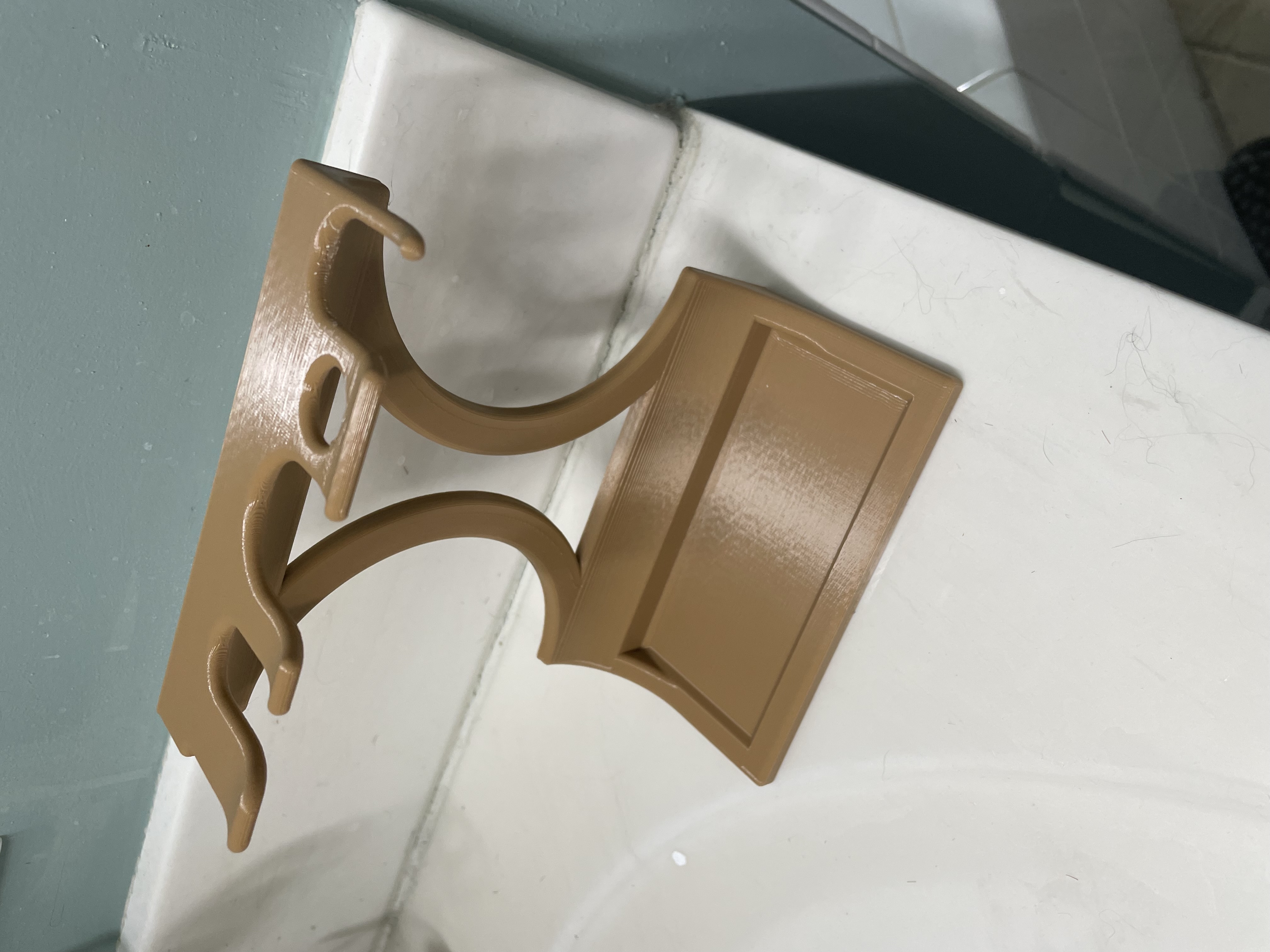 Miniatura 2 do modelo 3D Leaf Razor Stand