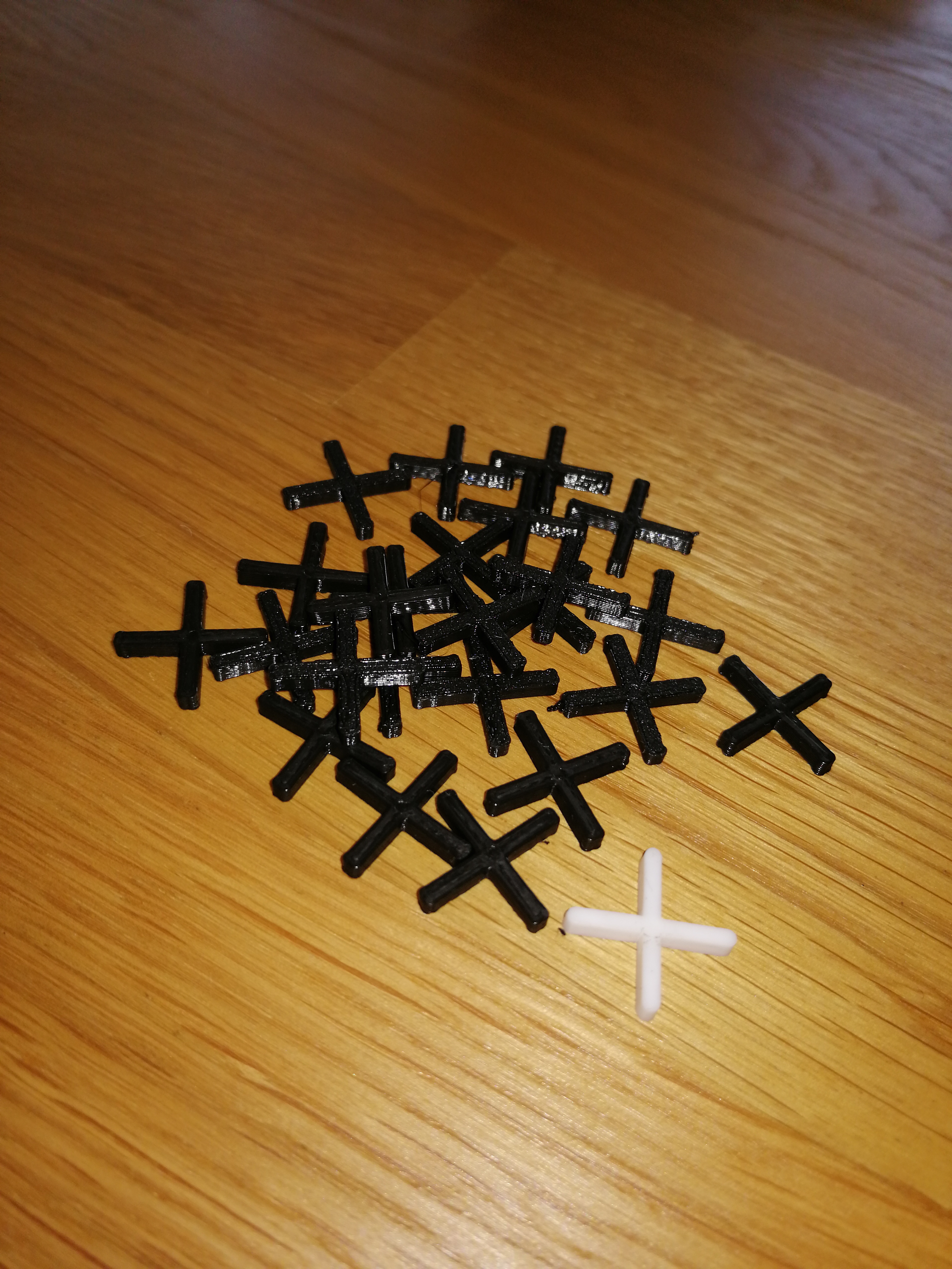 Miniatura 3 do modelo 3D CROSS TILE spacer