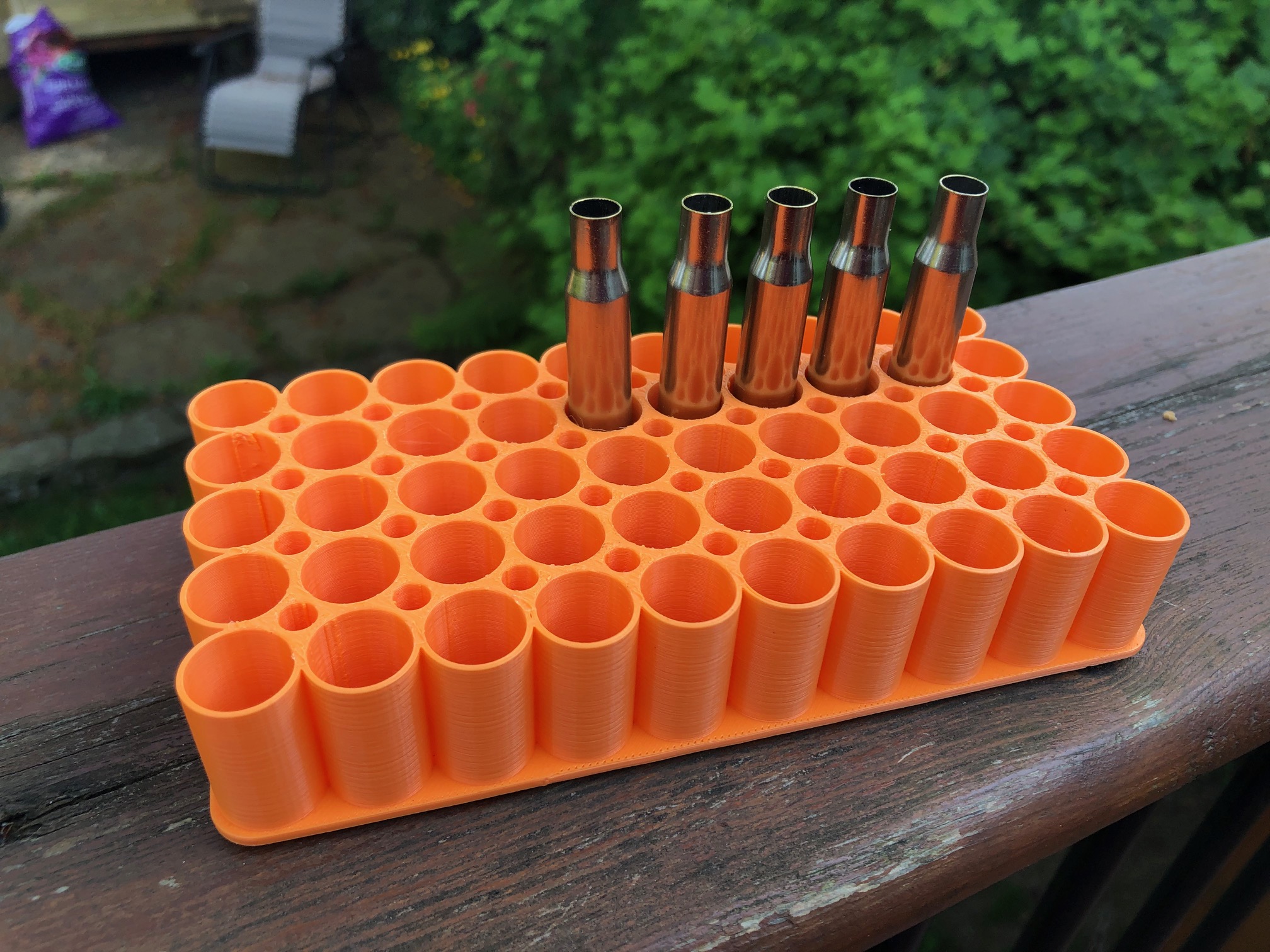 Reloading tray for 30-06, 308, or similar