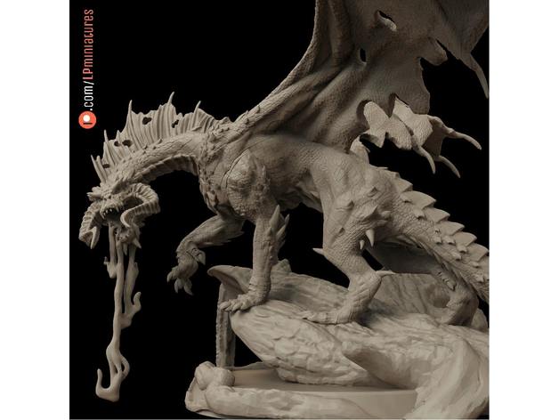 Miniatura 5 do modelo 3D Black Dragon