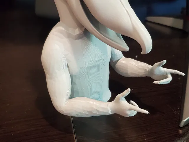Shoebill Stork with Finger Guns