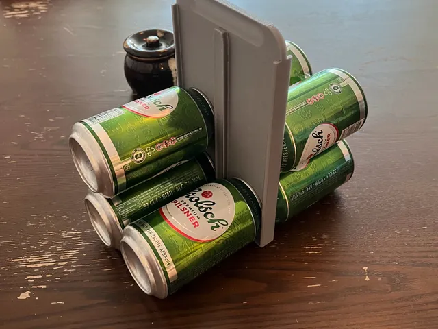 Can Holder for Easy Recycling