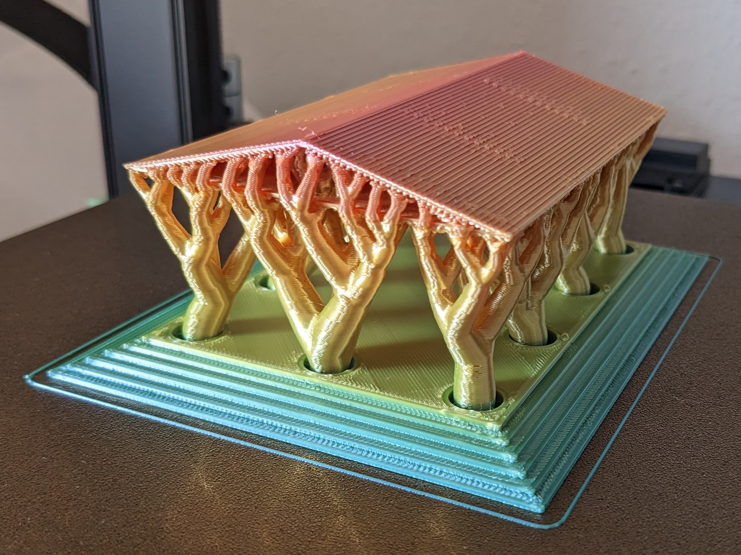 Organic Supports - Nature\u0026#39;s Temple by hypotesseract | Download free STL model | Printables.com