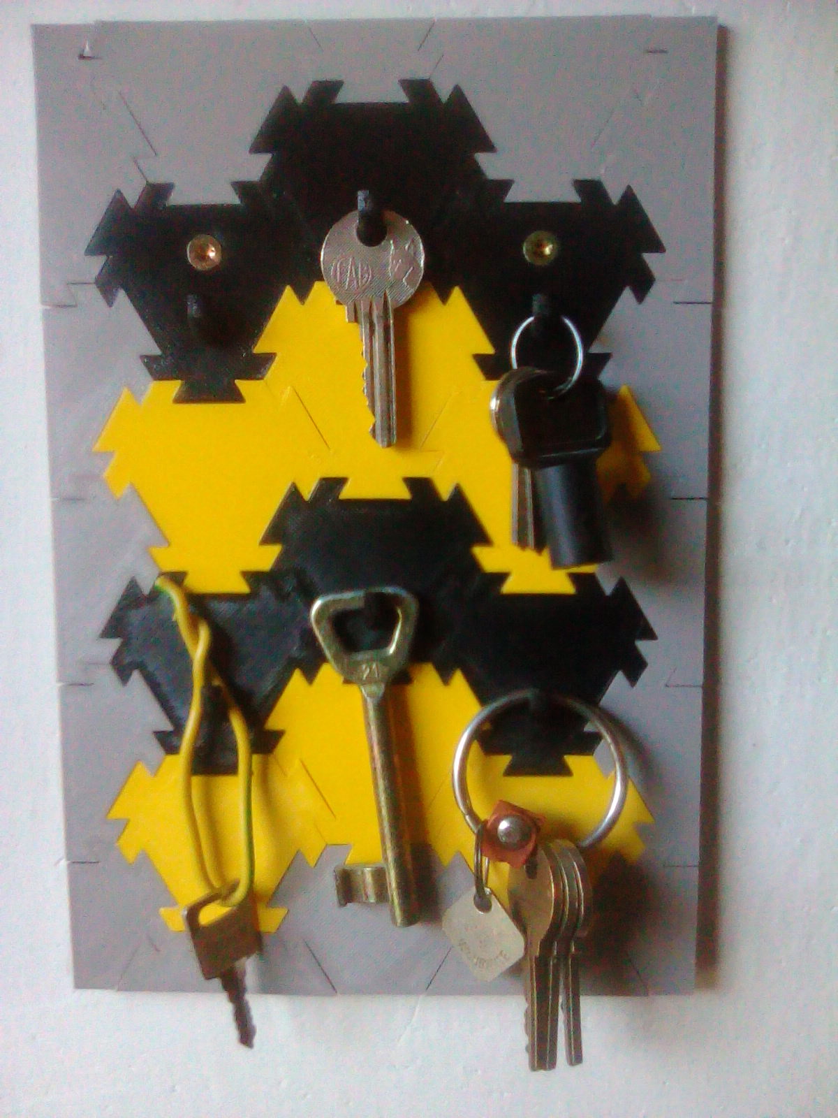 Variable key holder / Variabilní držák na klíče by Jiří Šilhavík