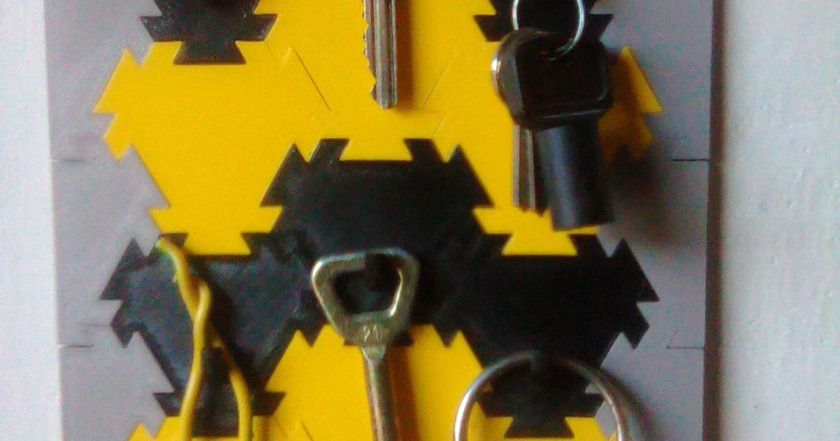 Variable key holder / Variabilní držák na klíče by Jiří Šilhavík