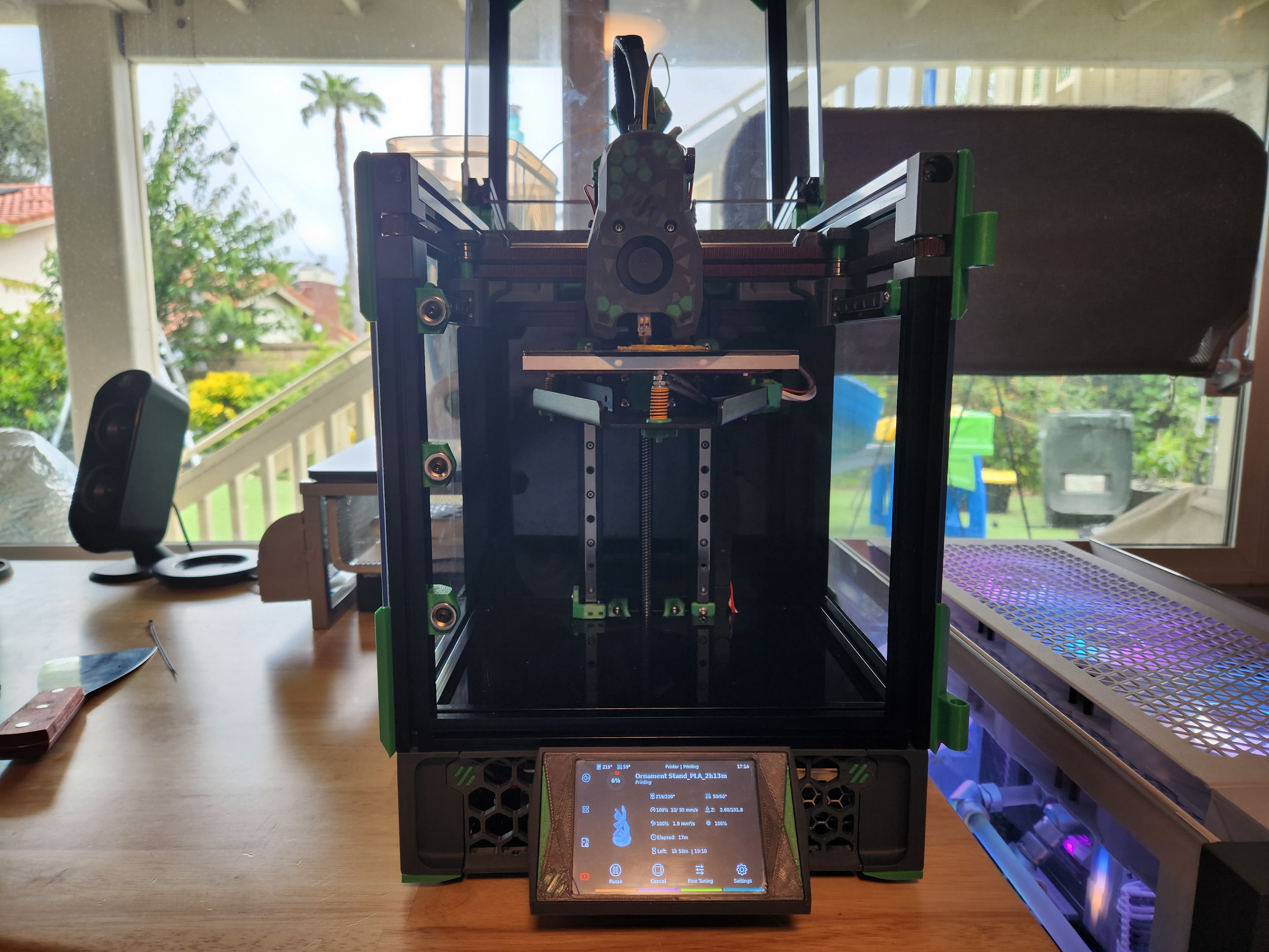 Voron 0.2 BTT TFT35 SPI V2.1 Housing for Bigger Skirts Mod