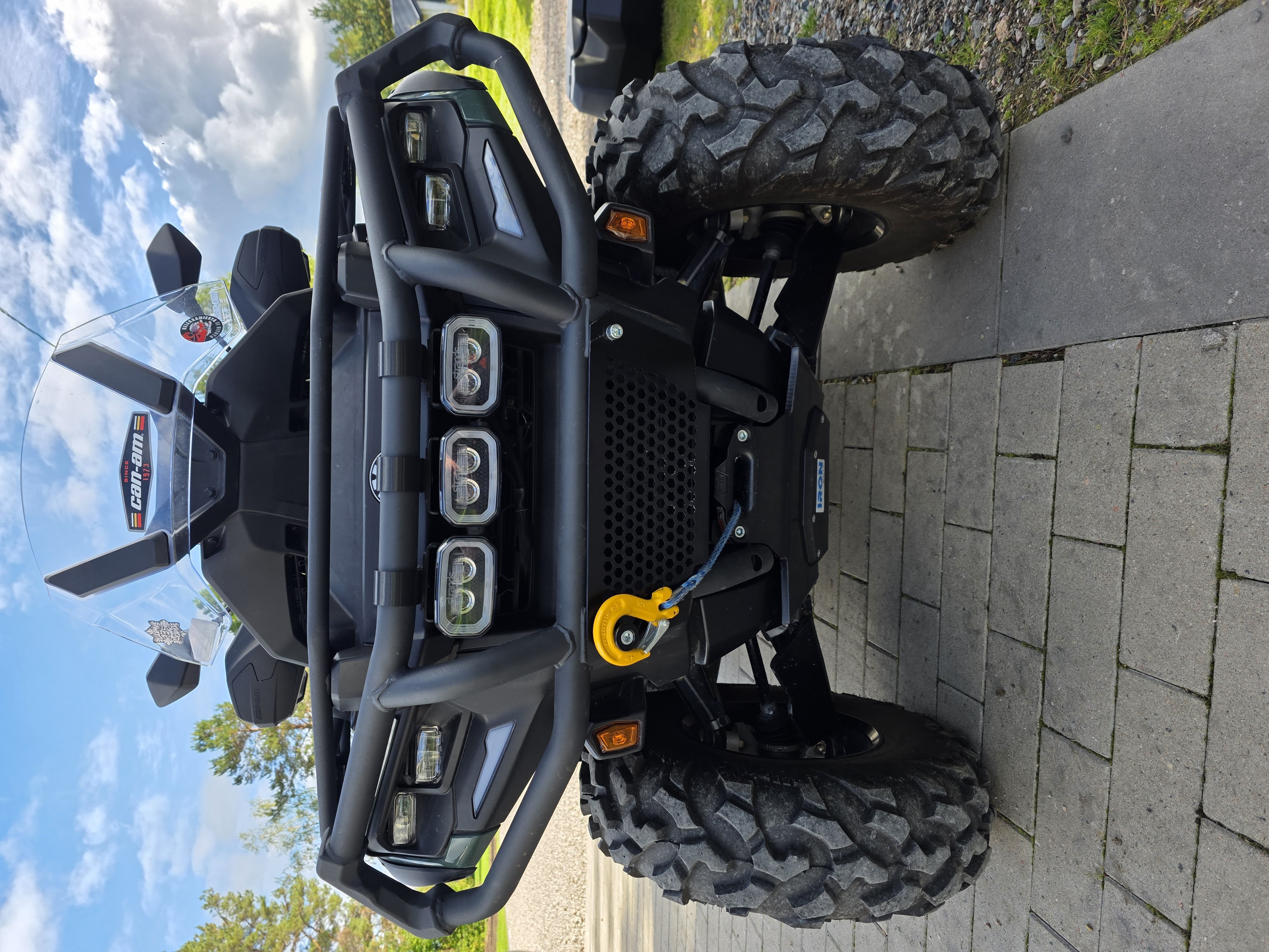 Can Am Outlander G3L work light mount