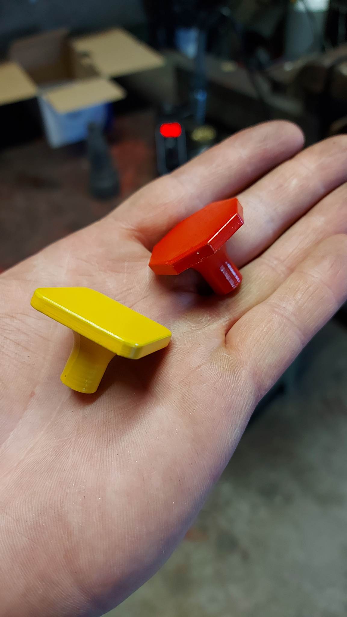 ATS/ETS2 Truck Parking/TrailerBrake Knobs by Moukloup Download free STL model