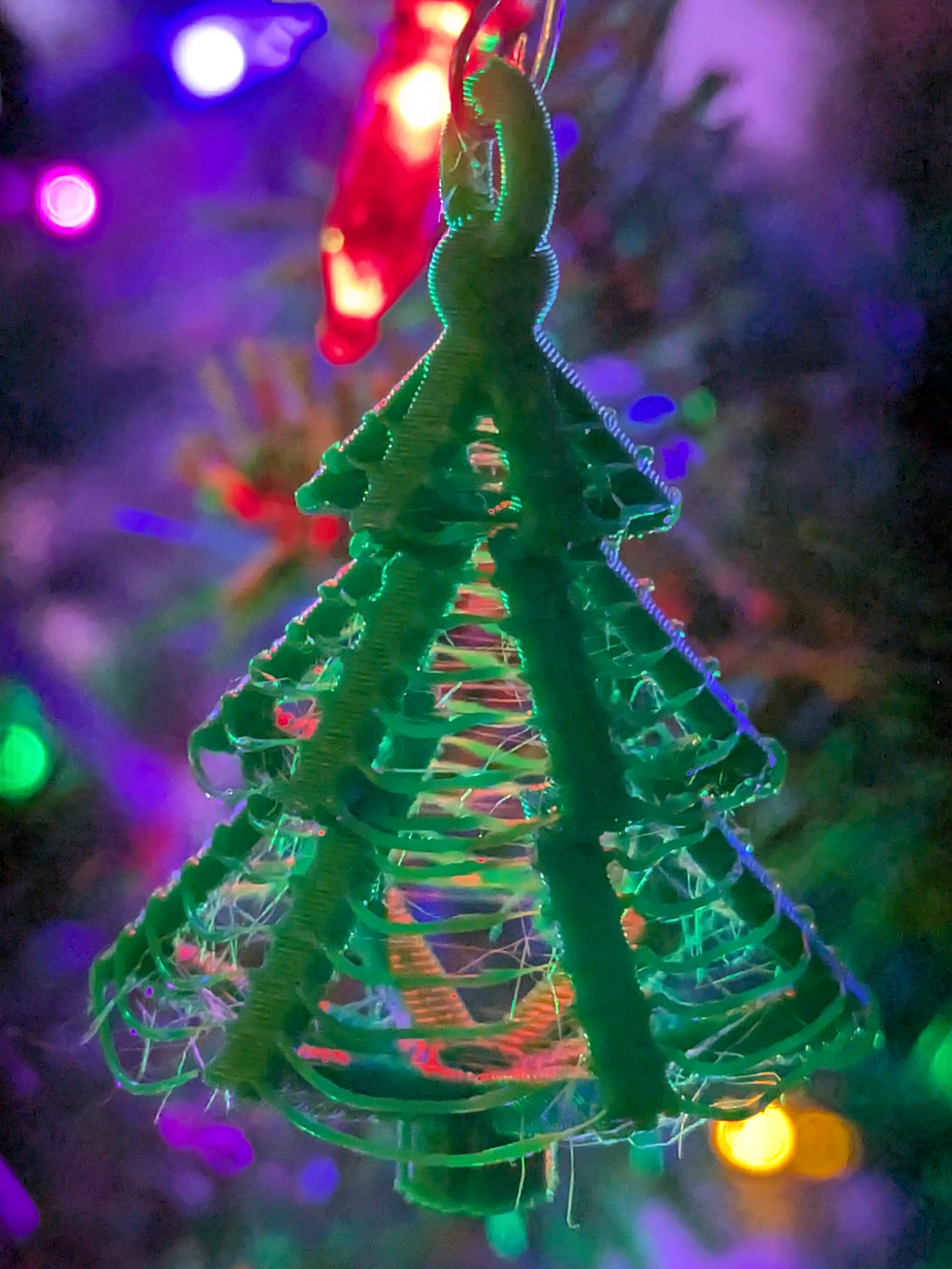 Mini Christmas Tree Ornament/Earring