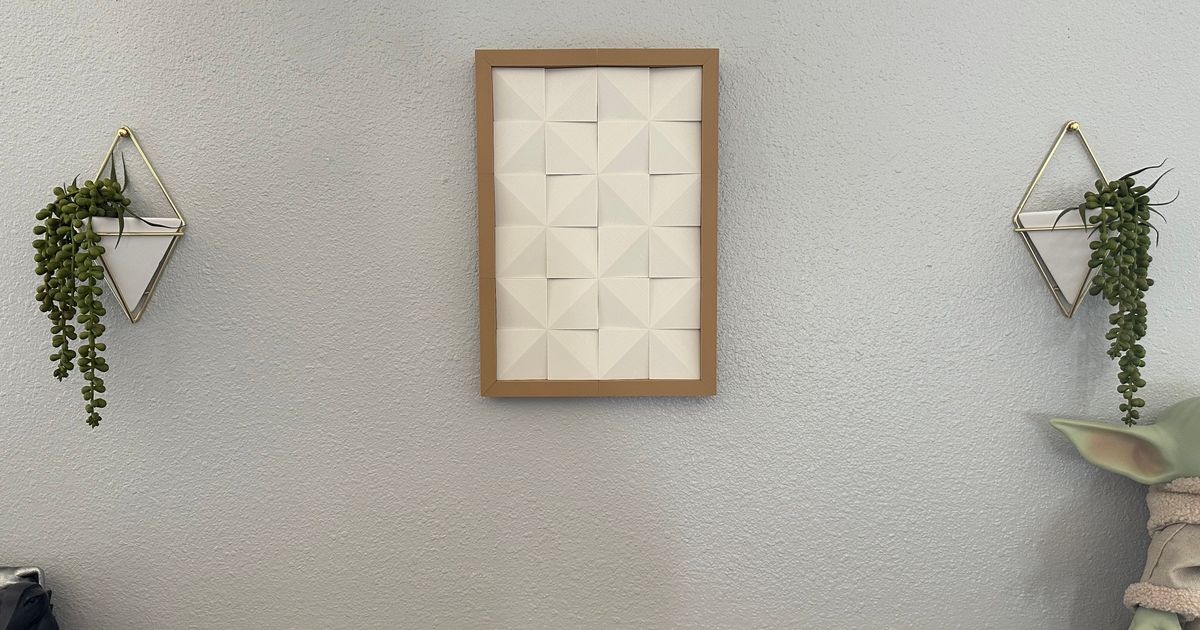 Mid Century Modern Art (Infinite Size) by 3DPO | Download free STL ...
