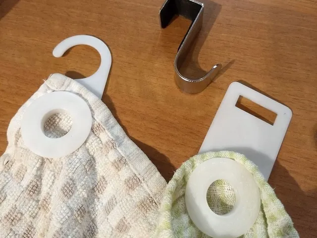 Kitchen Towel Hook -  Rigid material