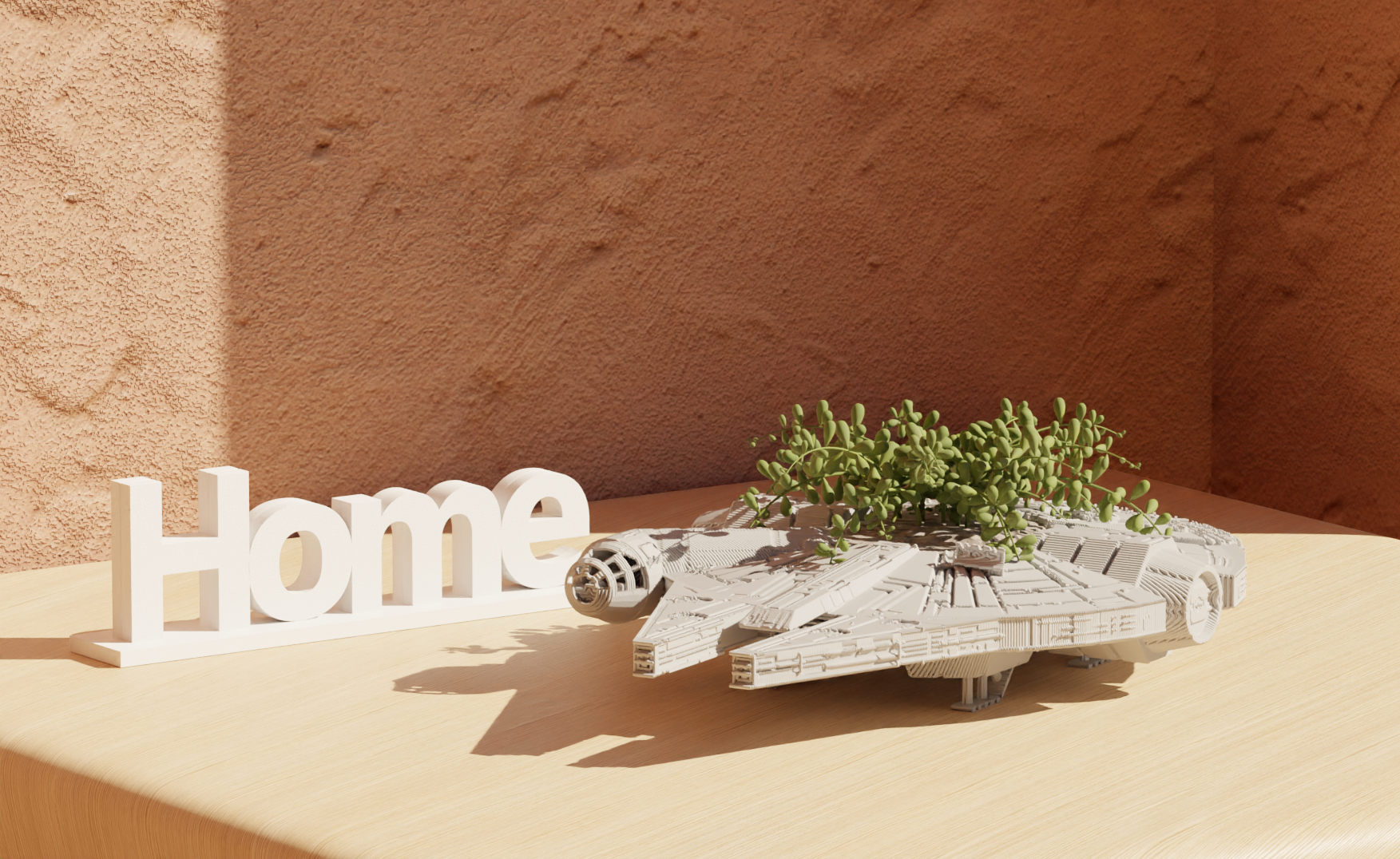 Millennium Falcon - Star Wars Pot Plant