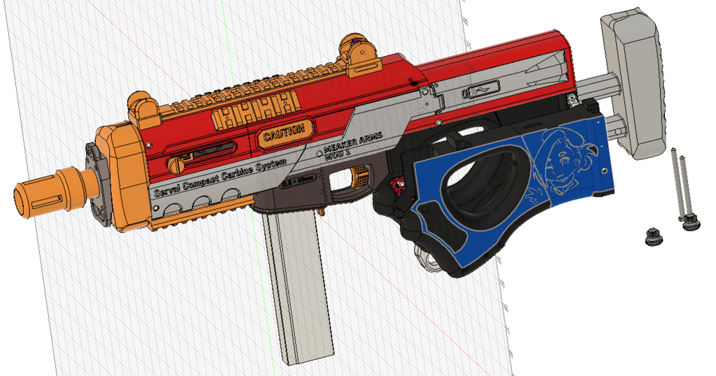 Serval - Meaker Mod by Meaker VI | Download free STL model | Printables.com