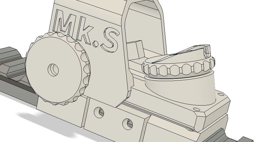 NERF Mk S Adjustable Sight - “Meaker Peaker” by Meaker VI | Download ...